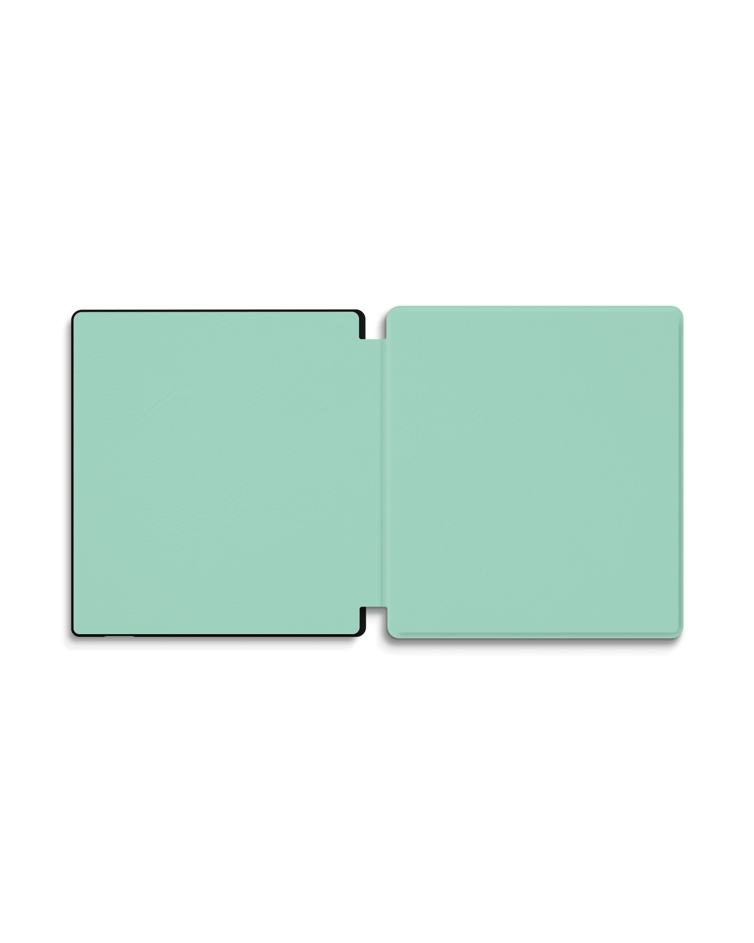 LIGHT GREEN eReader Smart Case for Amazon Kindle Oasis: Opened exterior view