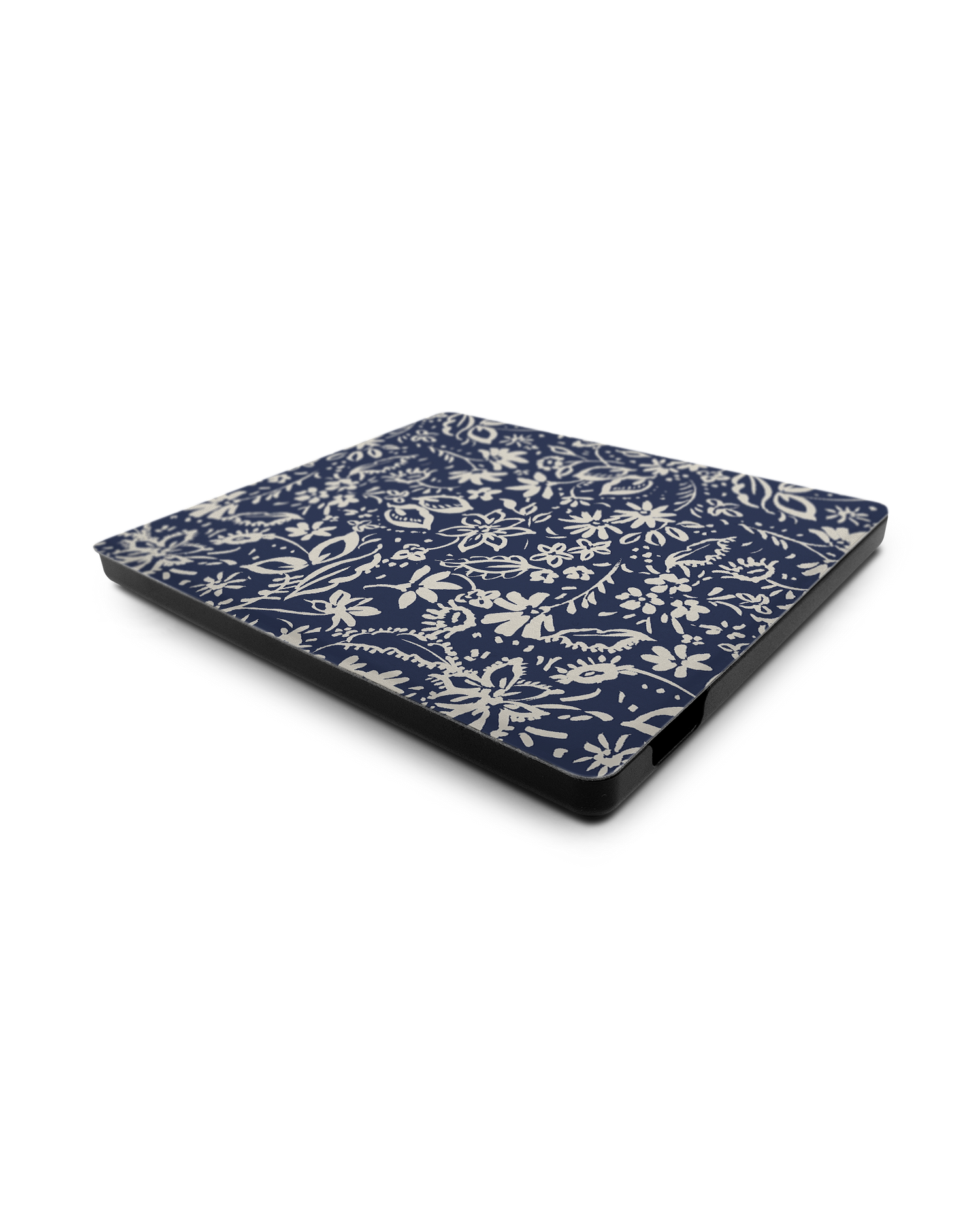 Ditsy Blue Paisley eReader Smart Case for Amazon Kindle Oasis: Lying down