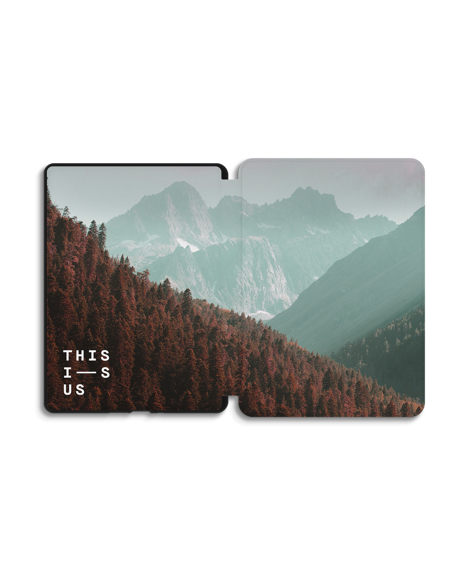 Into the Woods eReader Smart Case for Amazon Kindle Paperwhite 5 (2021), Amazon Kindle Paperwhite 5 Signature Edition (2021): Opened exterior view