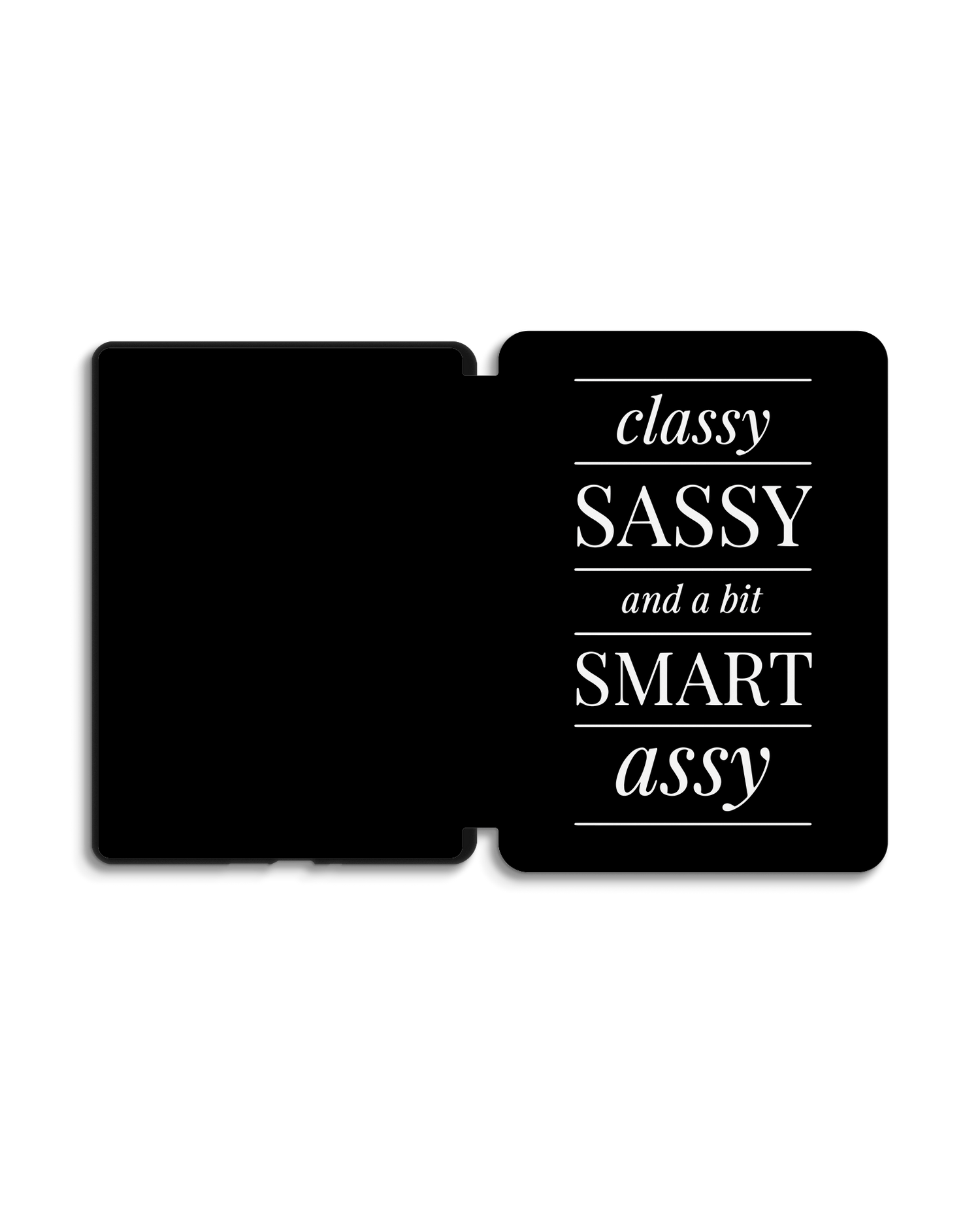 Classy Sassy eReader Smart Case for Amazon Kindle Paperwhite 5 (2021), Amazon Kindle Paperwhite 5 Signature Edition (2021): Opened exterior view