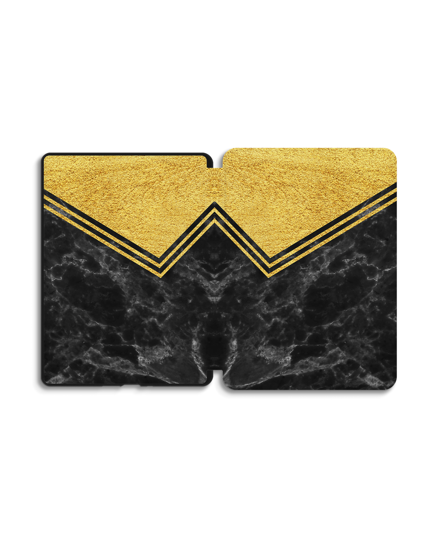 Gold Marble eReader Smart Case for Amazon Kindle Paperwhite 5 (2021), Amazon Kindle Paperwhite 5 Signature Edition (2021): Opened exterior view