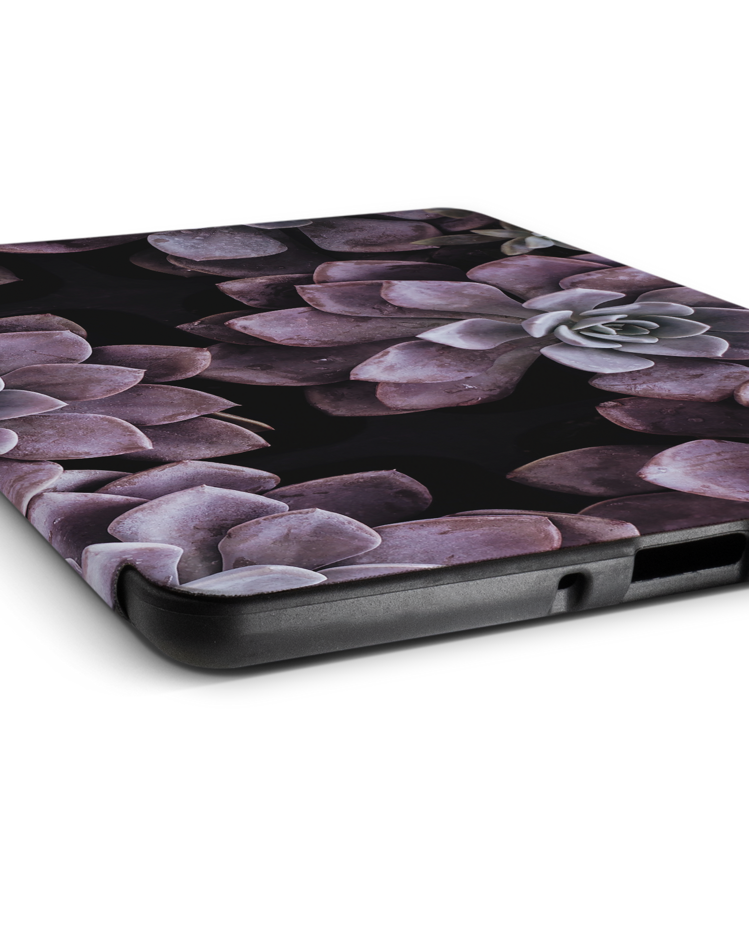 Purple Succulents eReader Smart Case for Amazon Kindle Paperwhite 5 (2021), Amazon Kindle Paperwhite 5 Signature Edition (2021): Lying down