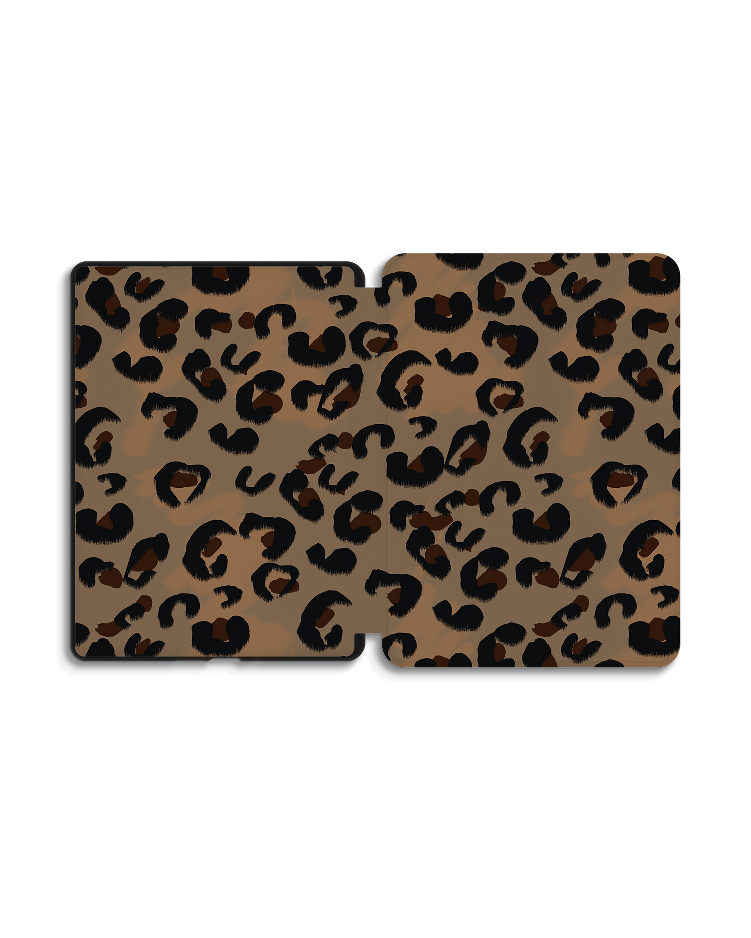 Leopard Repeat eReader Smart Case for Amazon Kindle Paperwhite 5 (2021), Amazon Kindle Paperwhite 5 Signature Edition (2021): Opened exterior view