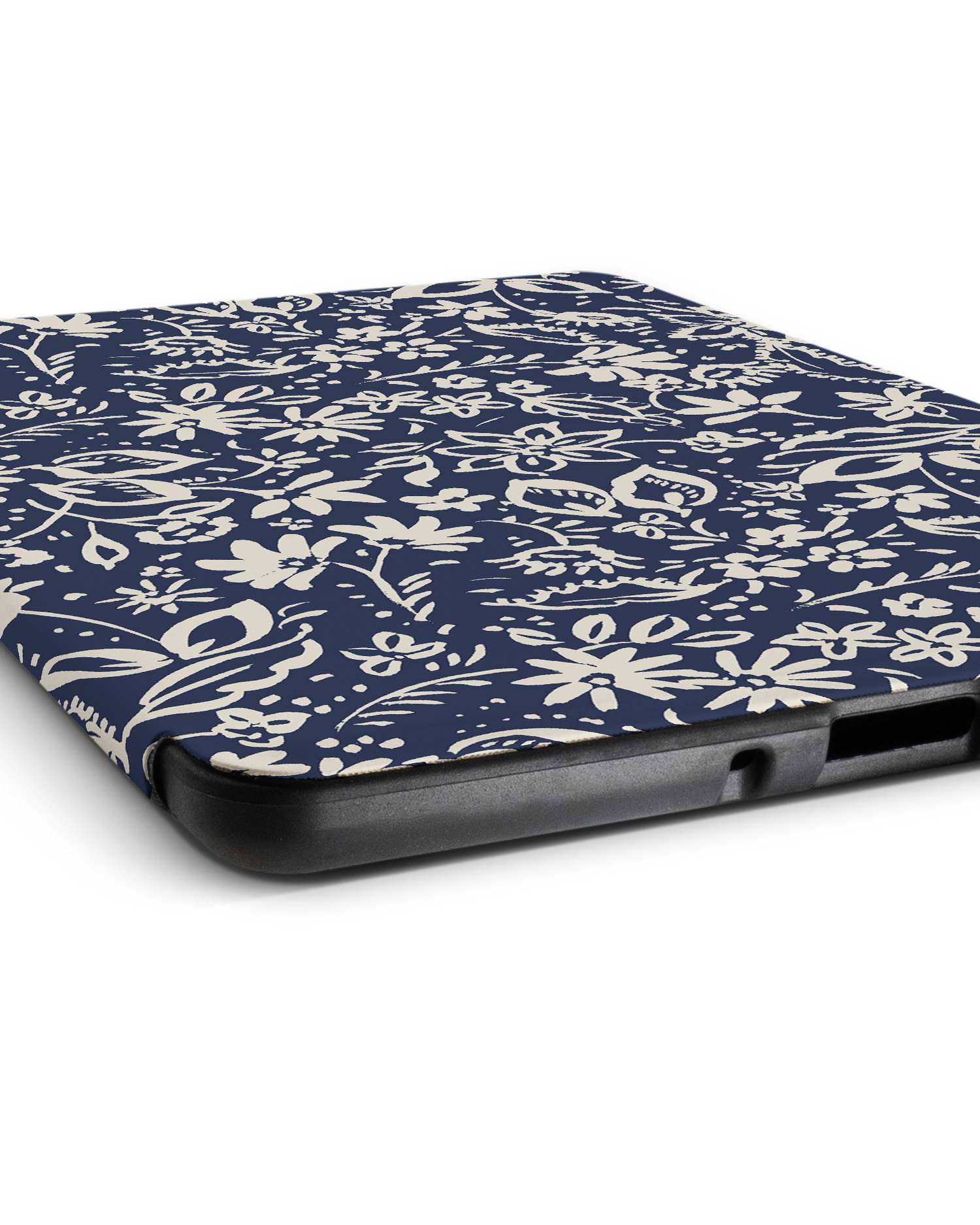 Ditsy Blue Paisley eReader Smart Case for Amazon Kindle Paperwhite 5 (2021), Amazon Kindle Paperwhite 5 Signature Edition (2021): Lying down