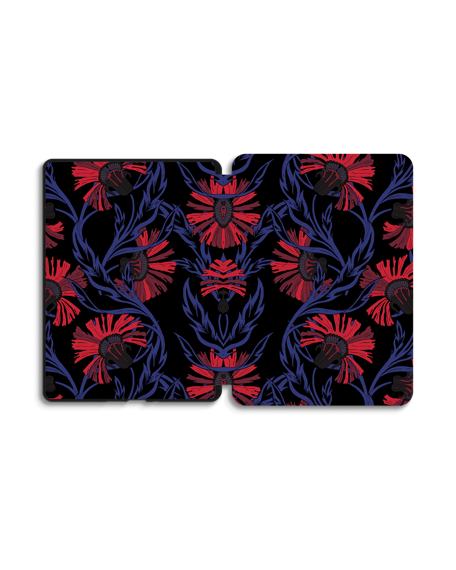 Midnight Floral eReader Smart Case for Amazon Kindle Paperwhite 5 (2021), Amazon Kindle Paperwhite 5 Signature Edition (2021): Opened exterior view