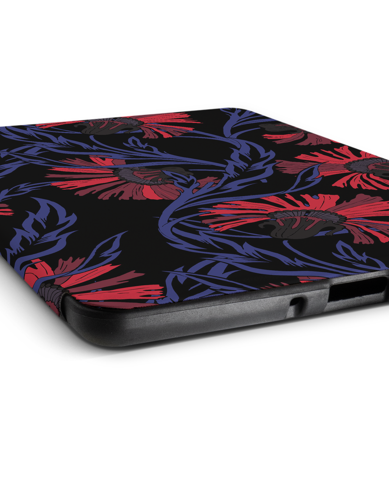 Midnight Floral eReader Smart Case for Amazon Kindle Paperwhite 5 (2021), Amazon Kindle Paperwhite 5 Signature Edition (2021): Lying down