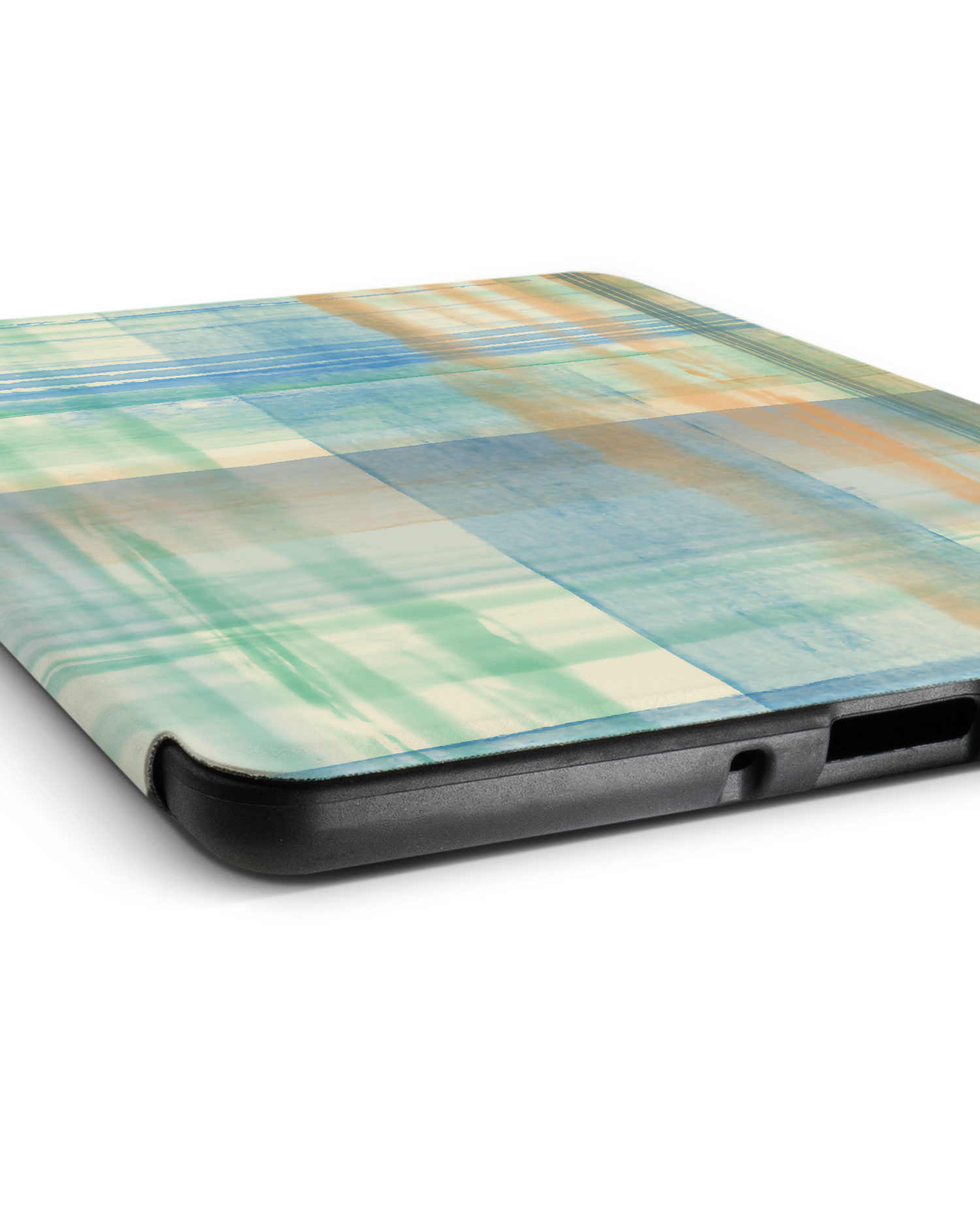 Washed Out Plaid eReader Smart Case for Amazon Kindle Paperwhite 5 (2021), Amazon Kindle Paperwhite 5 Signature Edition (2021): Lying down