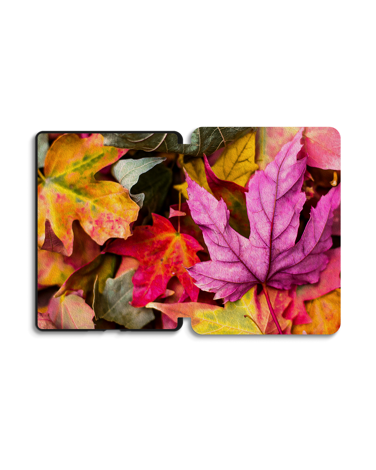 Autumn Leaves eReader Smart Case for Amazon Kindle Paperwhite 5 (2021), Amazon Kindle Paperwhite 5 Signature Edition (2021): Opened exterior view