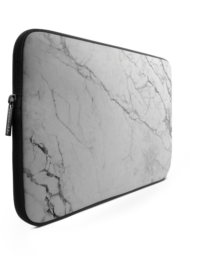 White Marble Laptop Case 13 inch