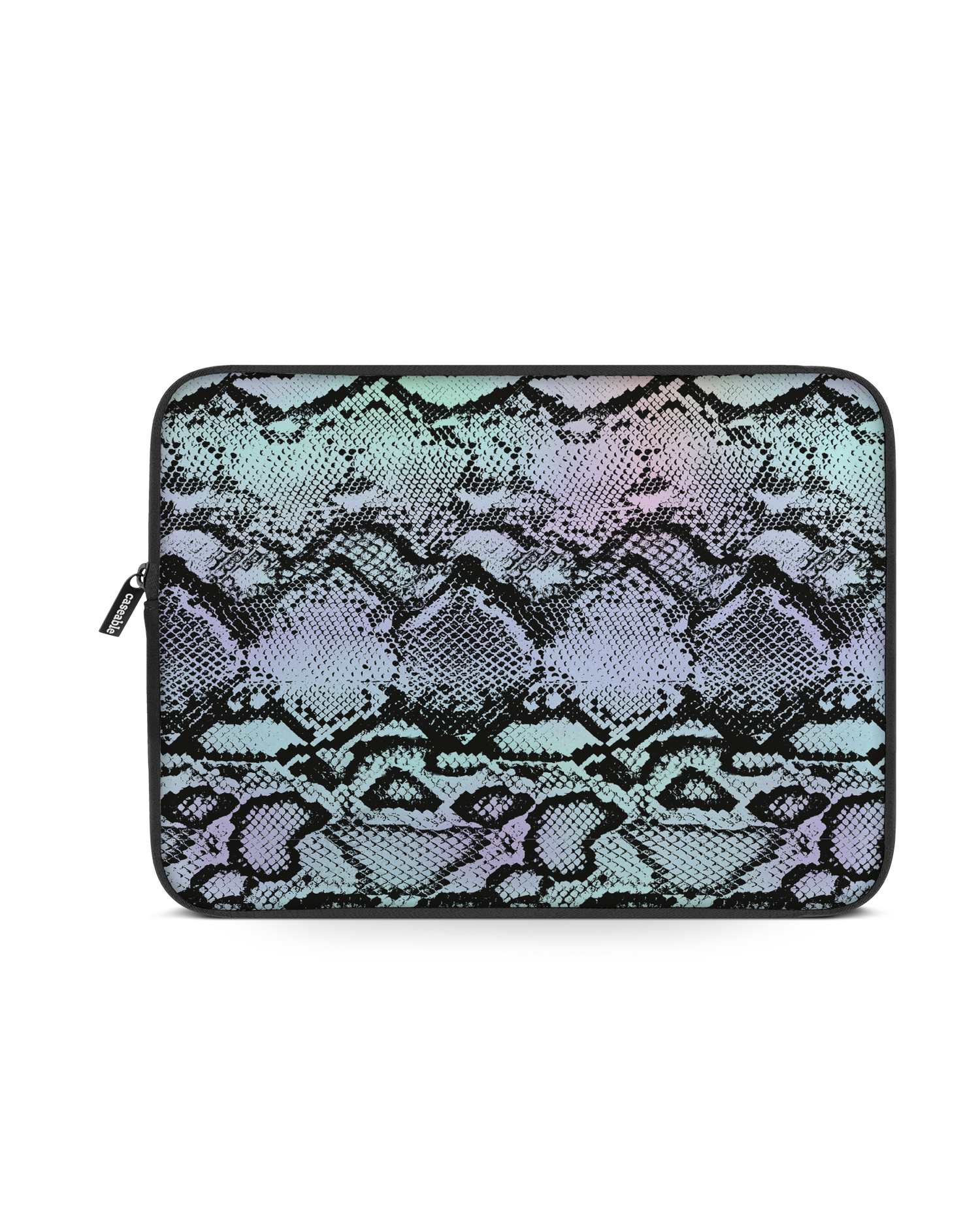 Groovy Snakeskin Laptop Case 13 inch: Front View