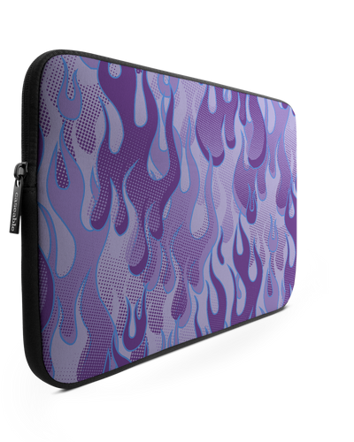 Purple Flames Laptop Case 13 inch