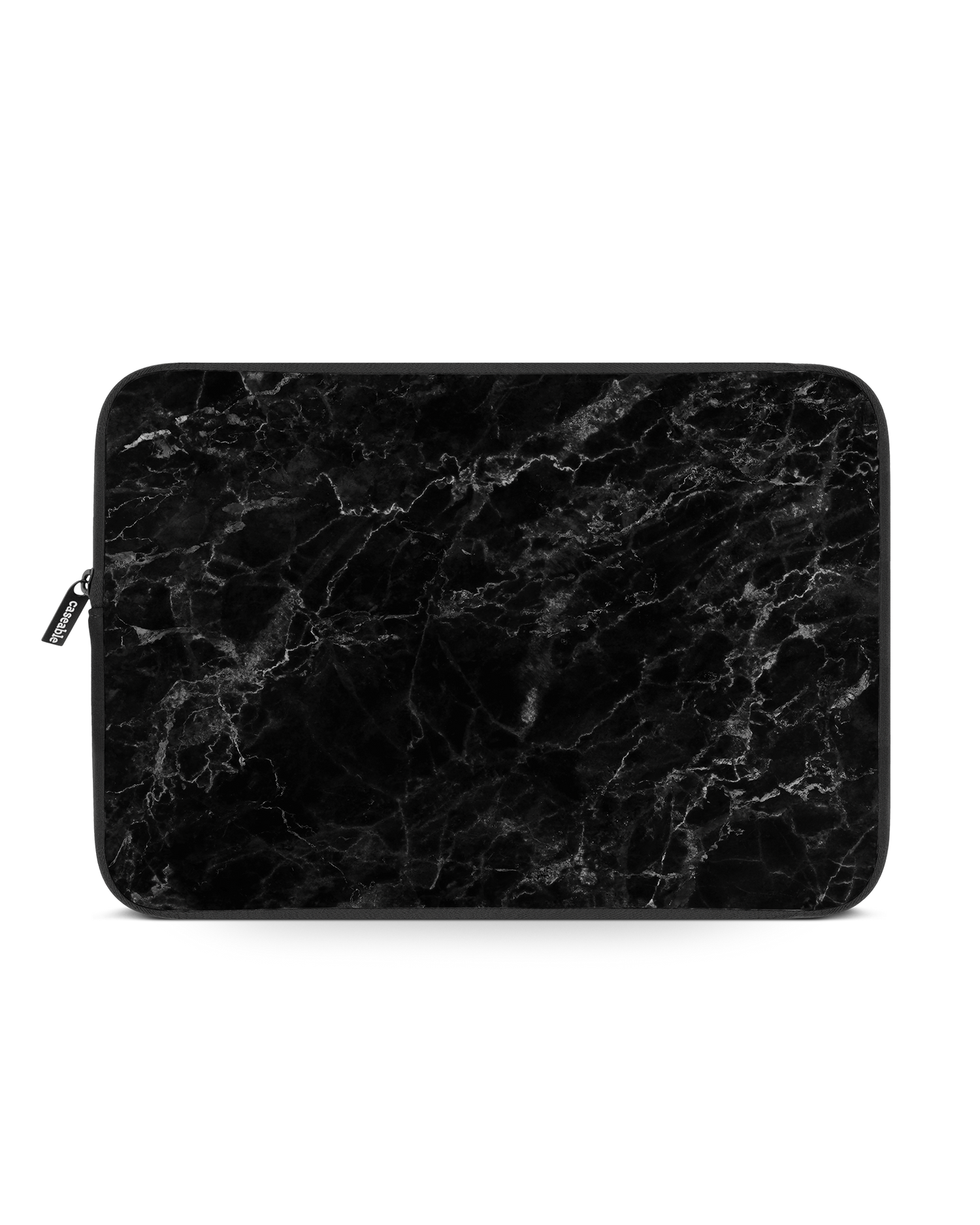 Midnight Marble Laptop Case 14 inch: Front View