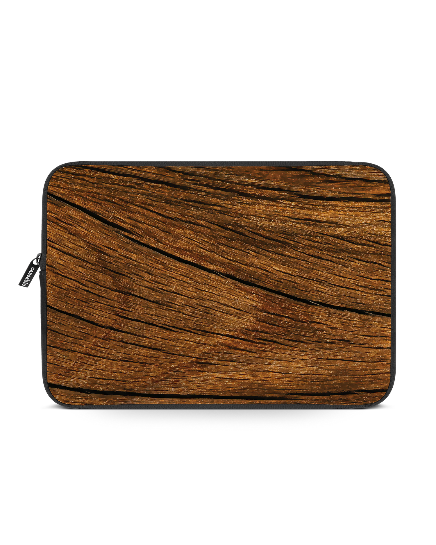 Wood Laptop Case 14 inch: Front View
