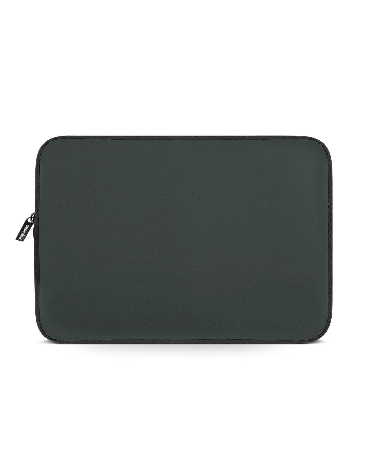 MIDNIGHT GREEN Laptop Case 14 inch: Front View