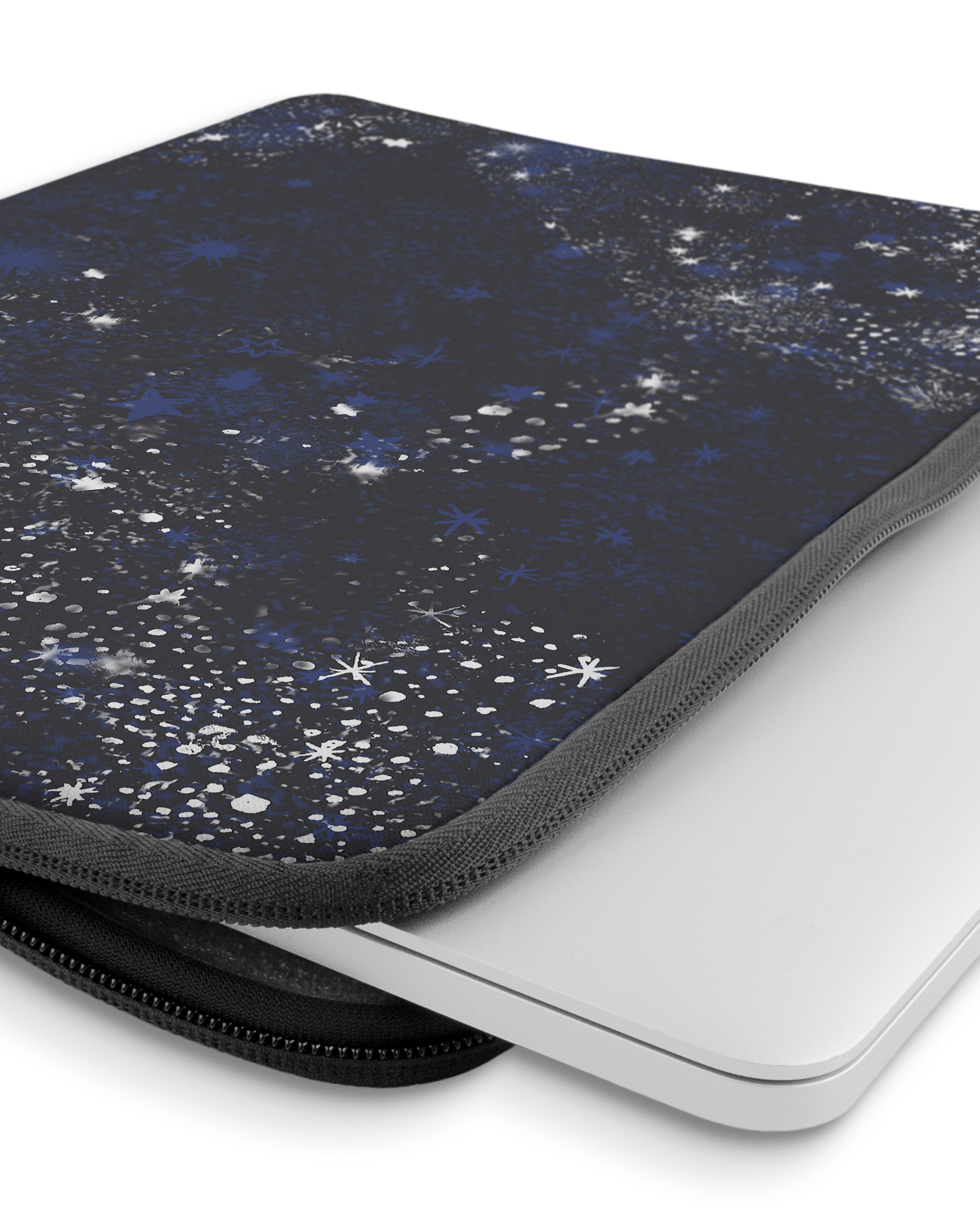Starry Night Sky Laptop Case 14 inch with device inside