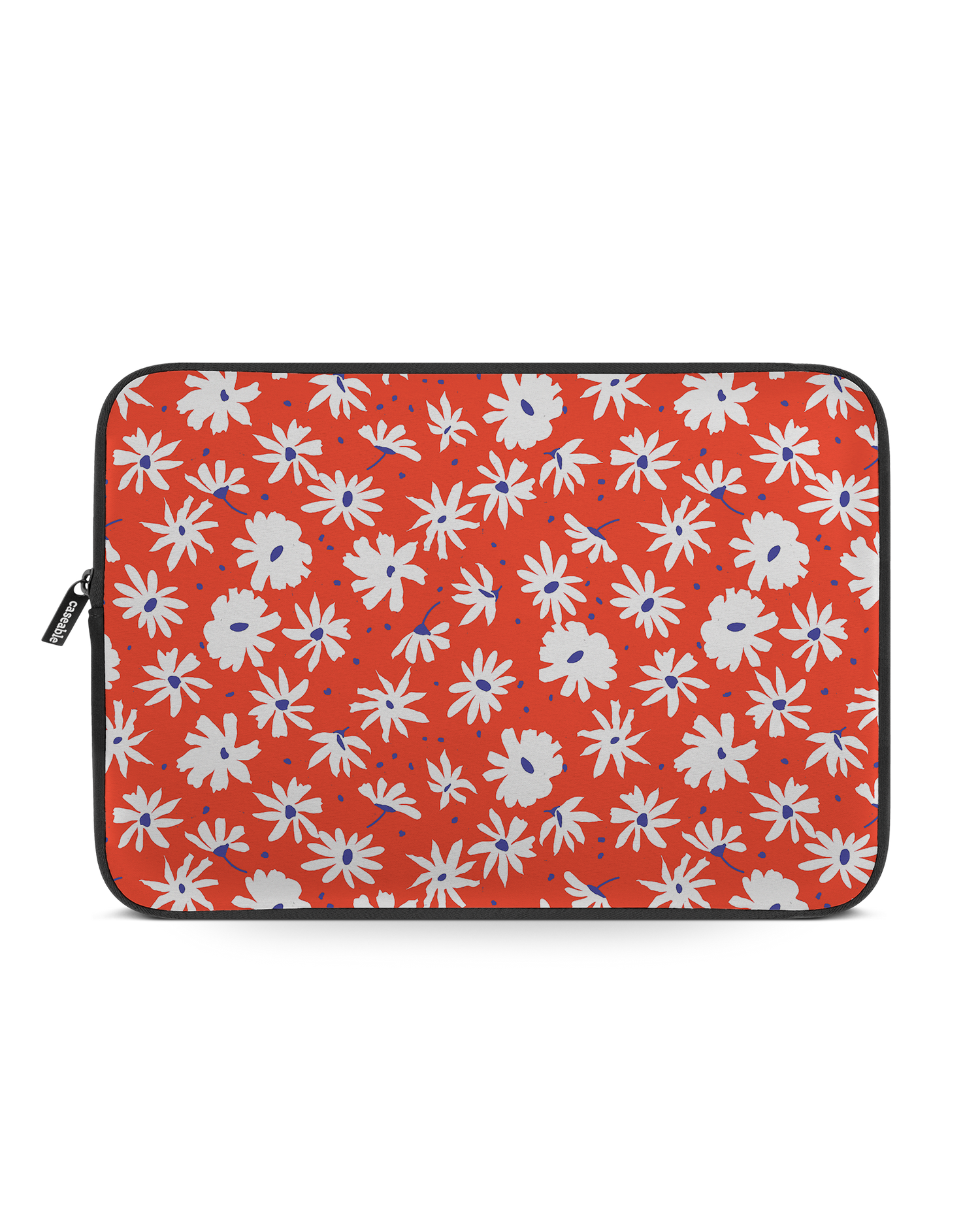 Retro Daisy Laptop Case 14 inch: Front View