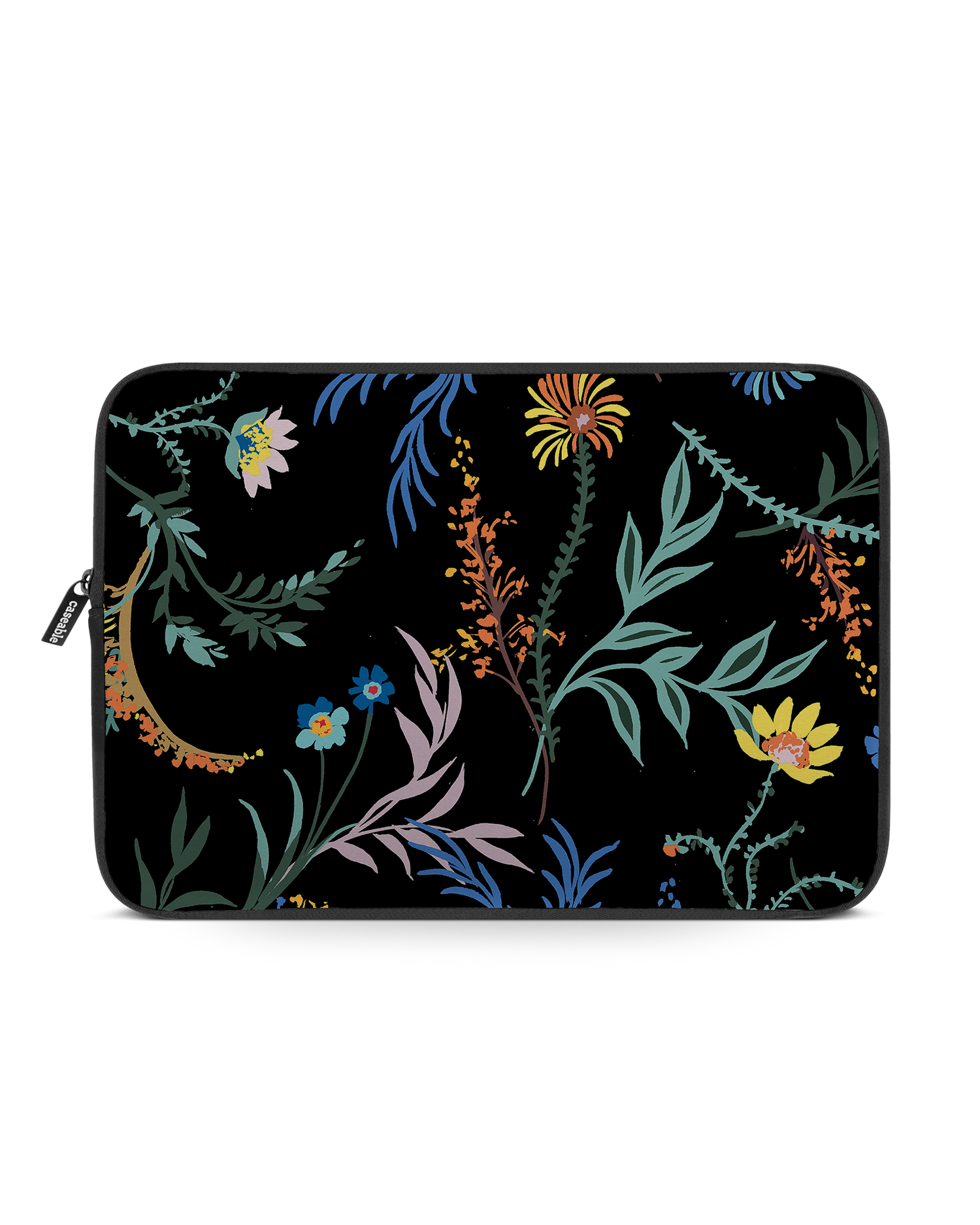 Woodland Spring Floral Laptop Case 14 inch: Front View