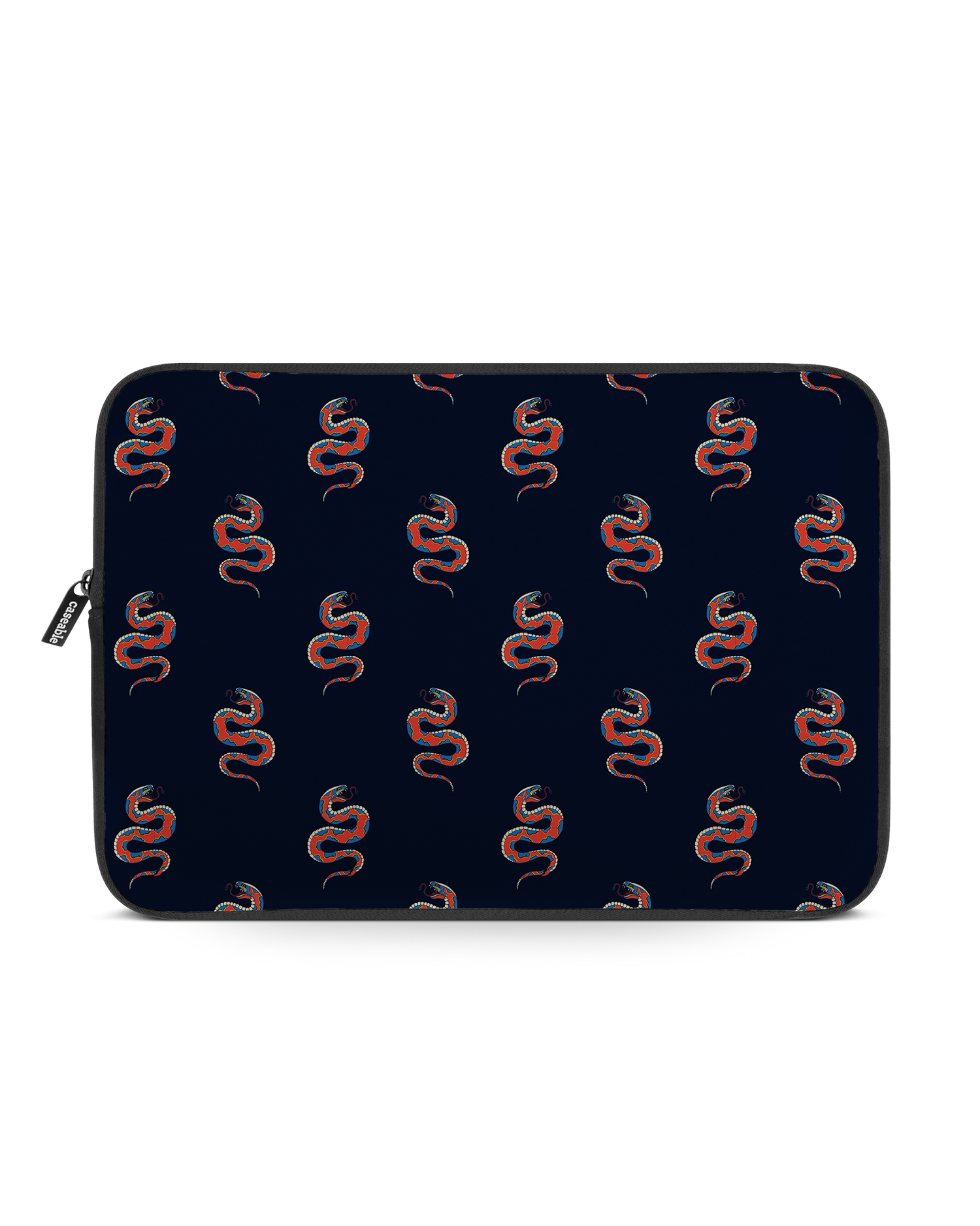 Repeating Snakes Laptop Case 14 inch: Front View