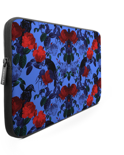 Roses And Ravens Laptop Case 14 inch