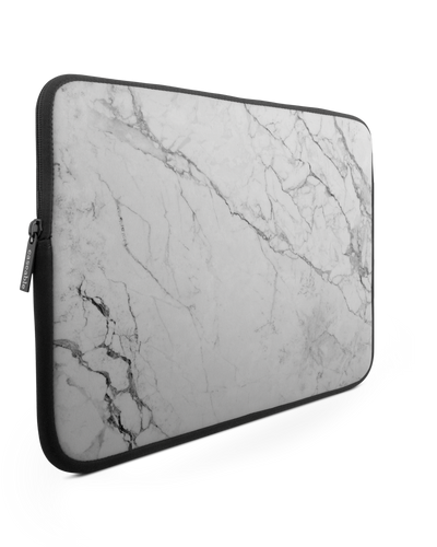 White Marble Laptop Case 15 inch