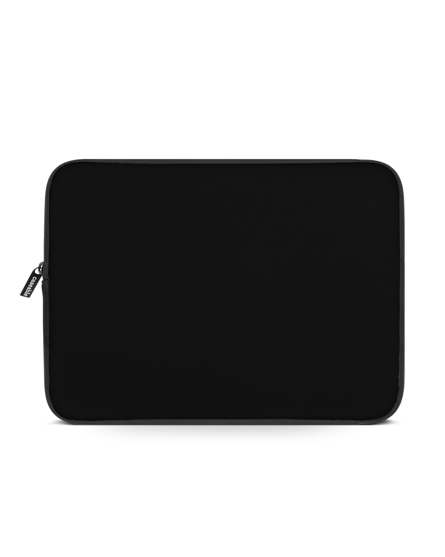 BLACK Laptop Case 15 inch: Front View