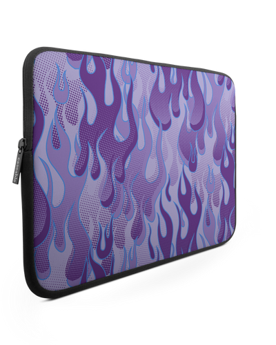 Purple Flames Laptop Case 15 inch