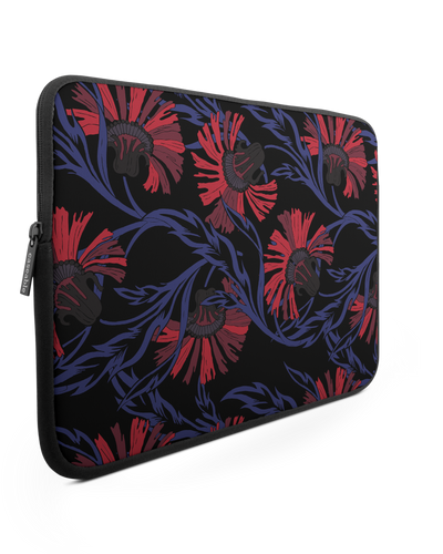 Midnight Floral Laptop Case 15 inch