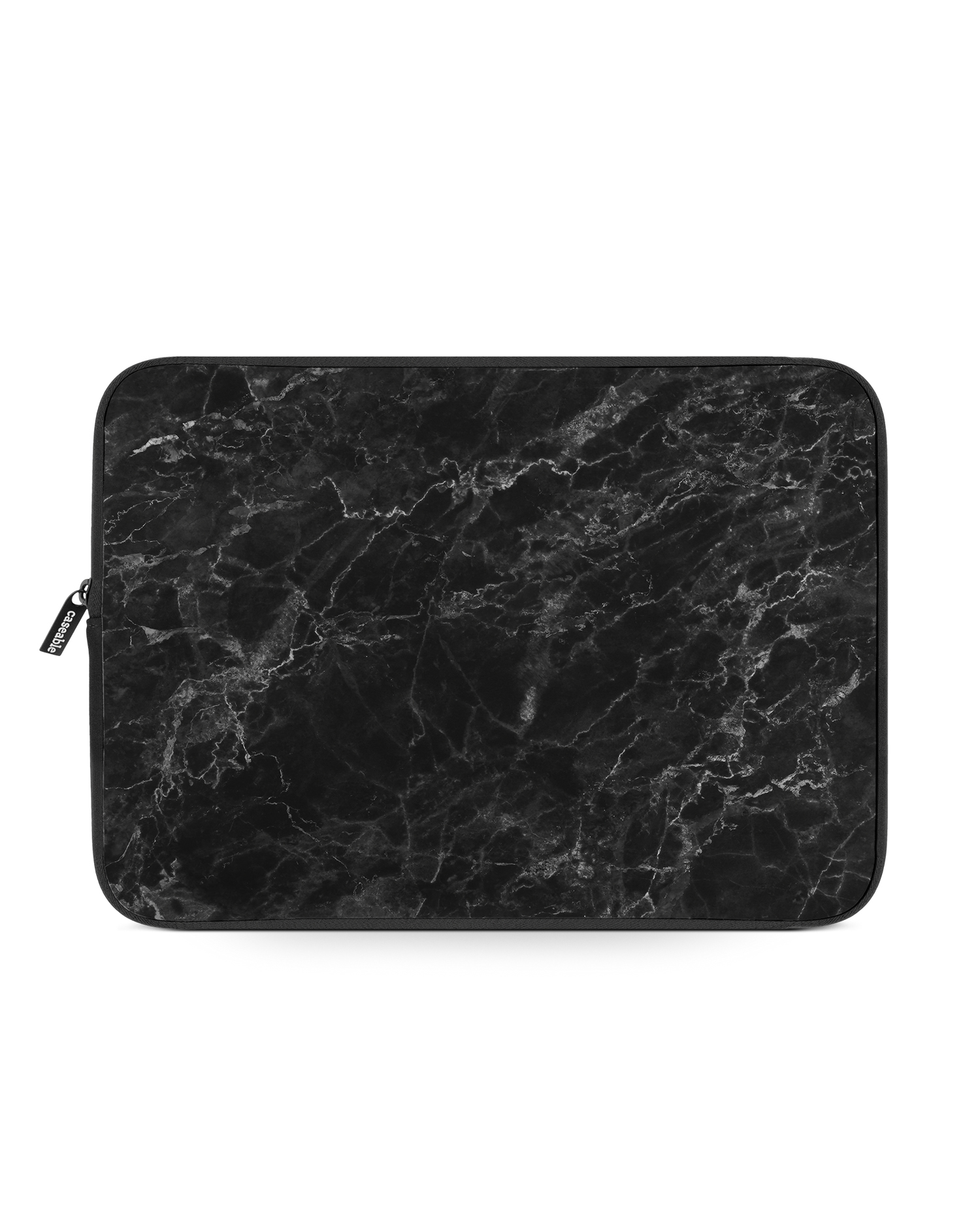 Midnight Marble Laptop Case 13-14 inch: Front View