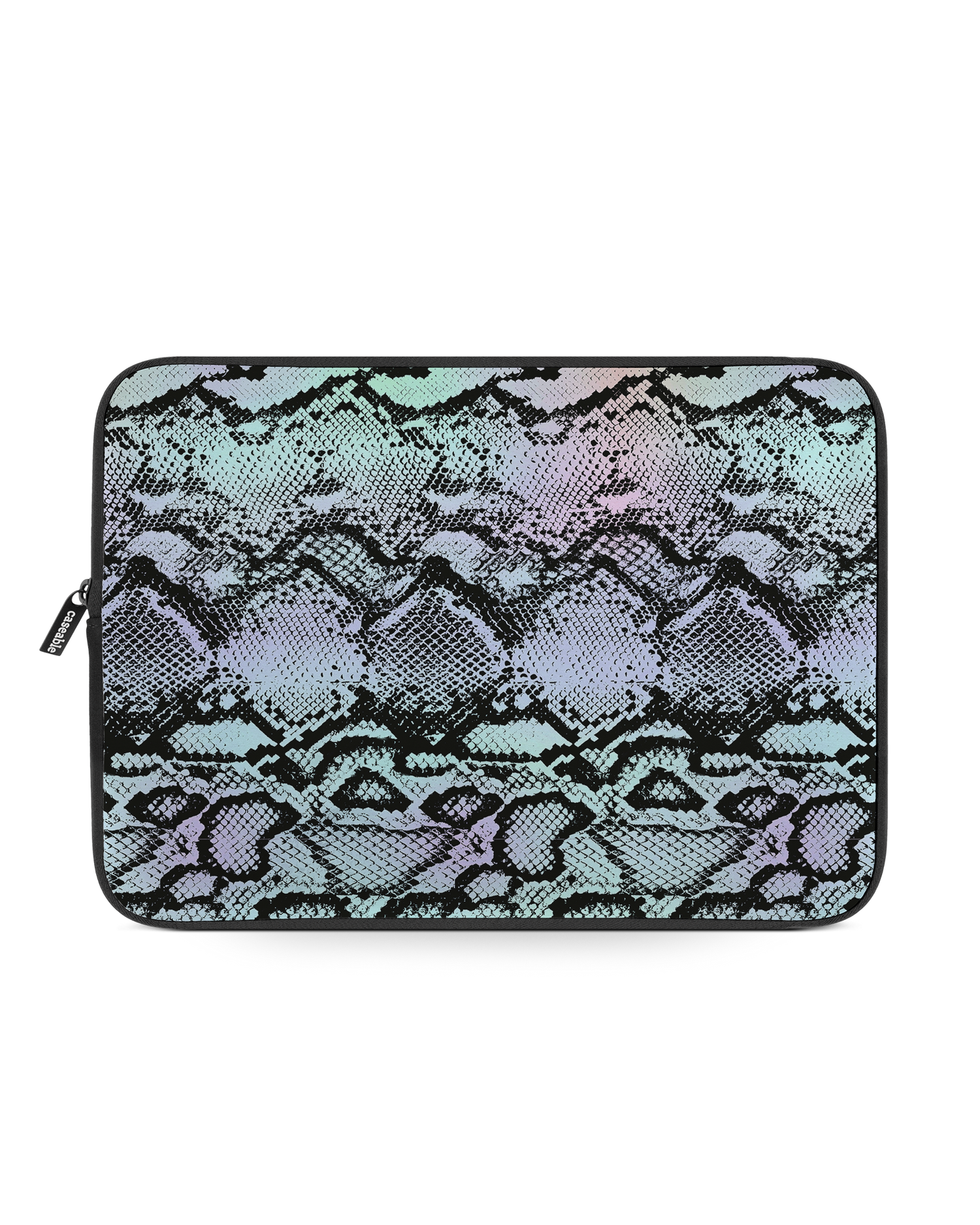 Groovy Snakeskin Laptop Case 13-14 inch: Front View