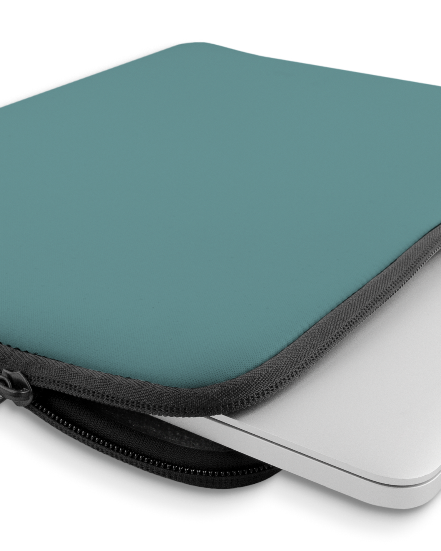 TURQUOISE Laptop Case 13-14 inch with device inside