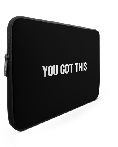 You Got This Black Laptop Case 13-14 inch