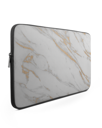 Gold Marble Elegance Laptop Case 15-16 inch