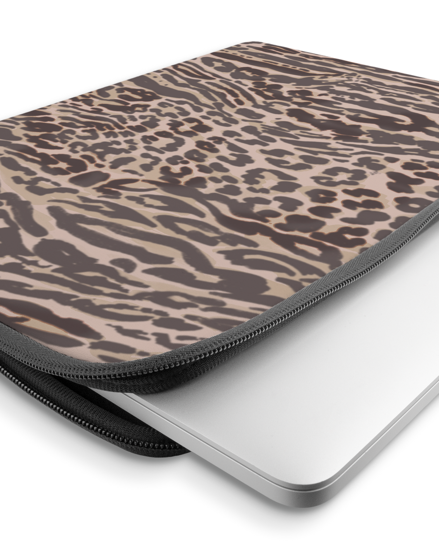 Animal Skin Tough Love Laptop Case 15-16 inch with device inside