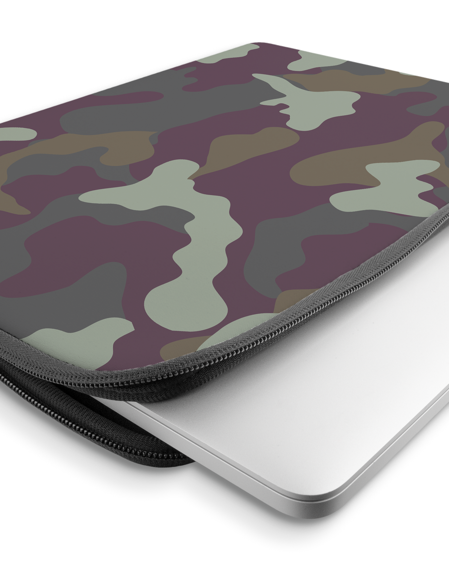 Night Camo Laptop Case 15-16 inch with device inside