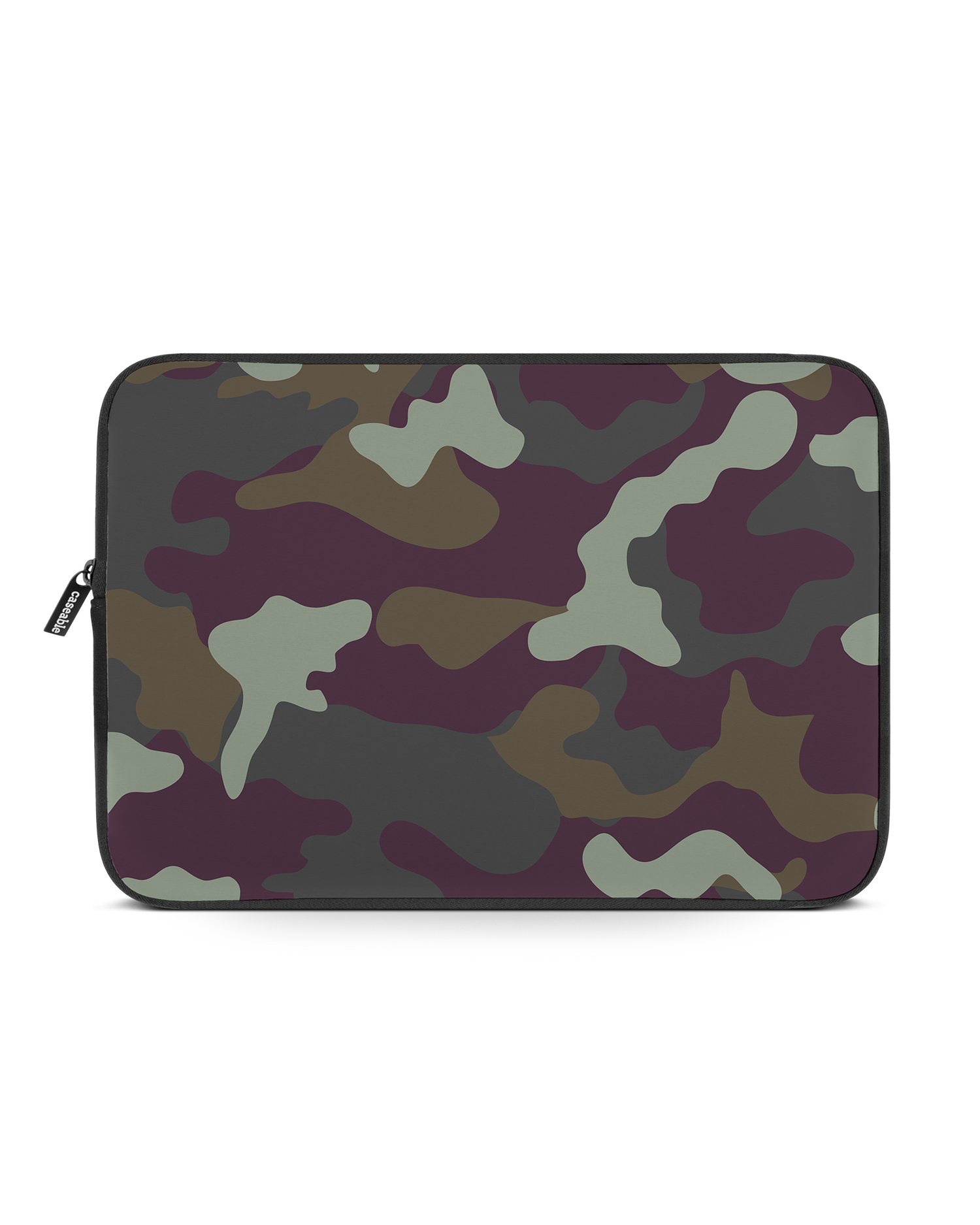 Night Camo Laptop Case 15-16 inch: Front View