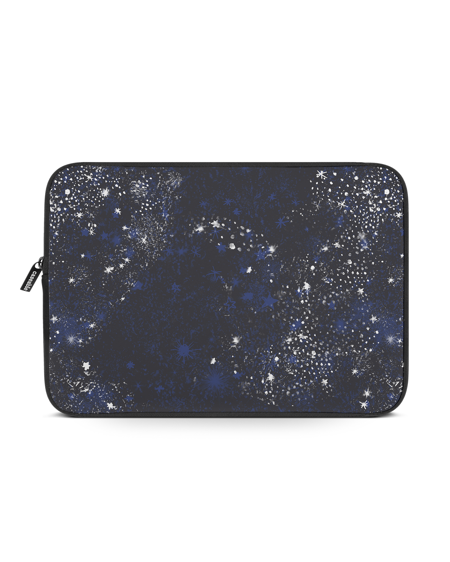Starry Night Sky Laptop Case 15-16 inch: Front View