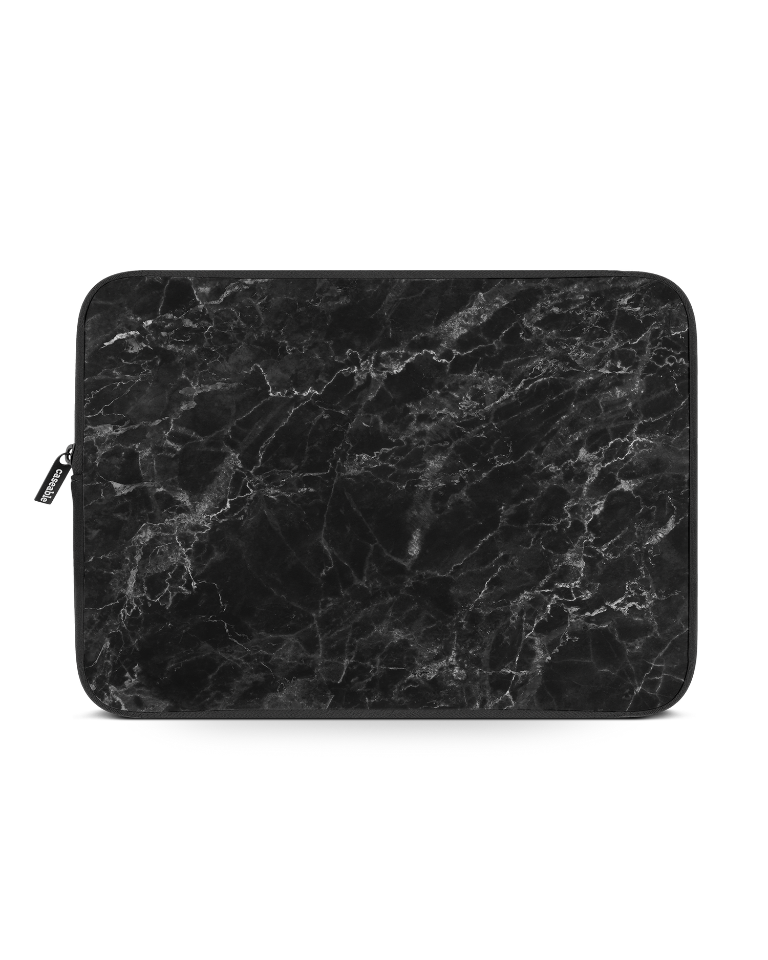 Midnight Marble Laptop Case 14-15 inch: Front View