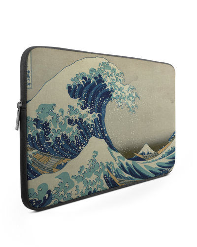 Great Wave Off Kanagawa By Hokusai Laptop Case 14-15 inch
