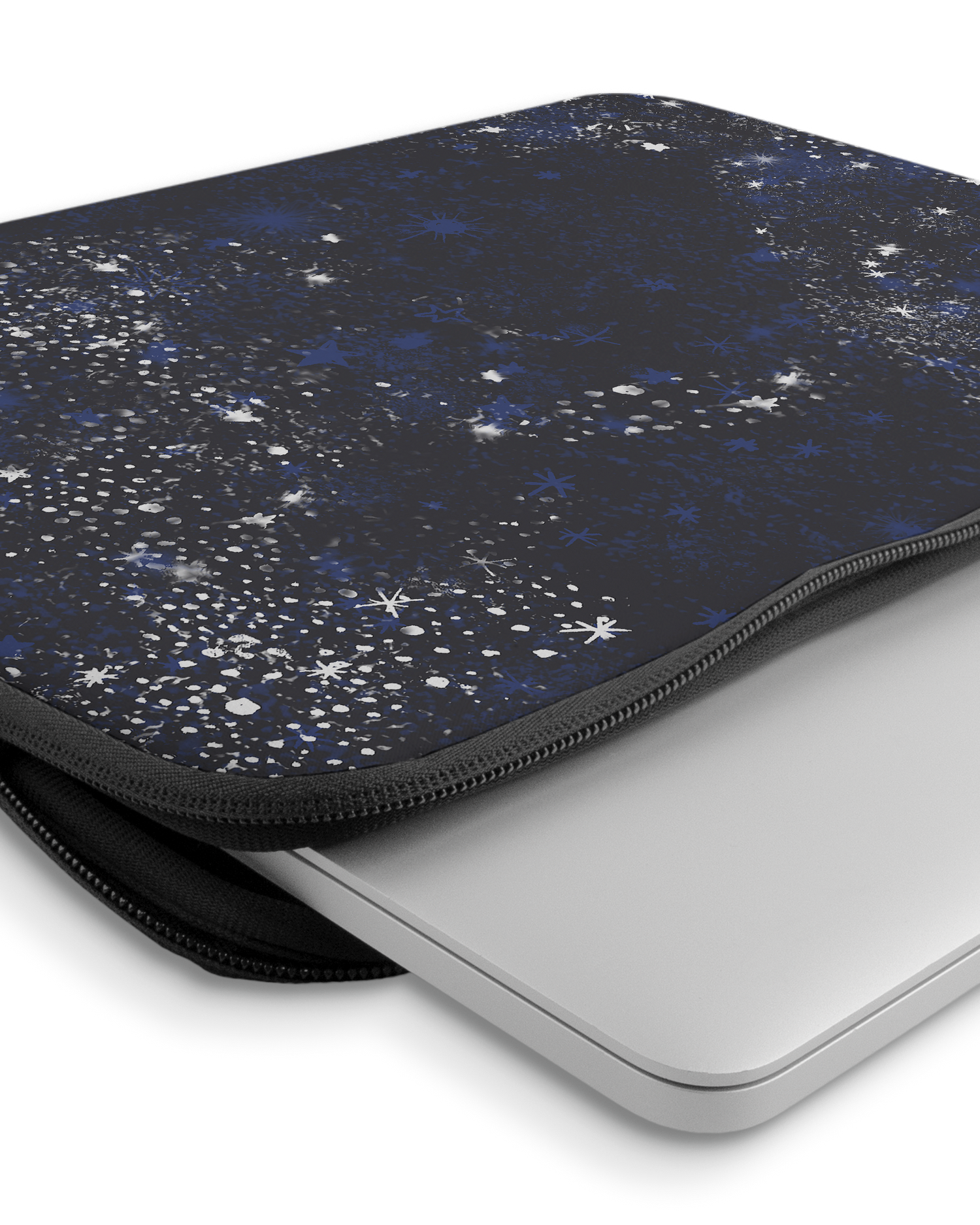 Starry Night Sky Laptop Case 14-15 inch with device inside