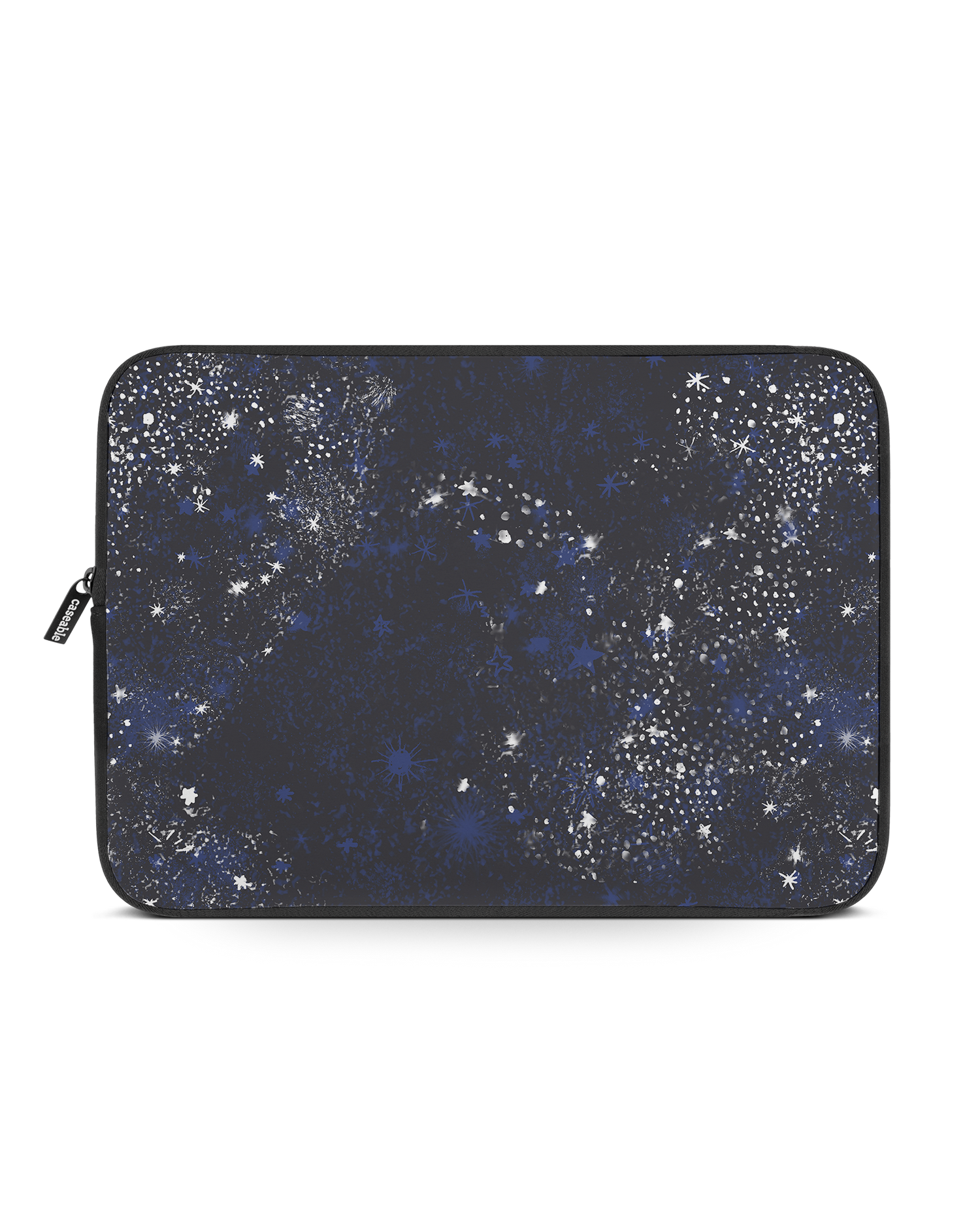 Starry Night Sky Laptop Case 14-15 inch: Front View