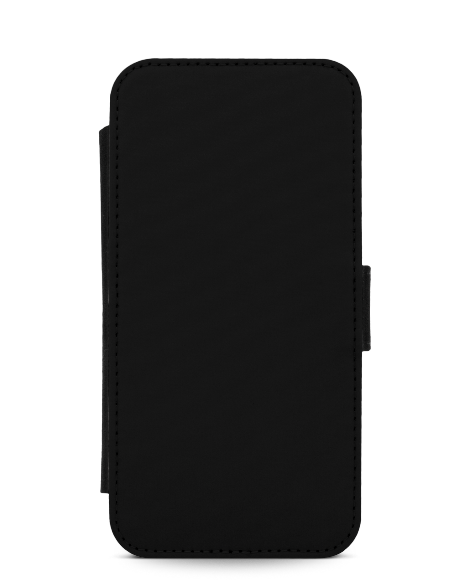 BLACK Wallet Phone Case Apple iPhone 12, Apple iPhone 12 Pro: Front View