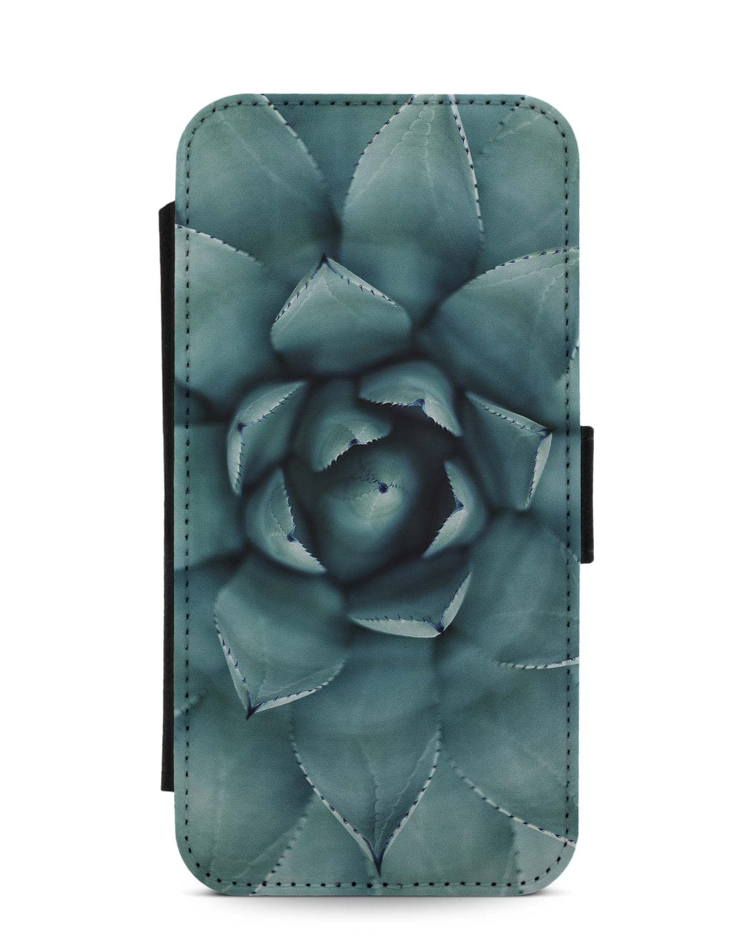 Beautiful Succulent Wallet Phone Case Apple iPhone 12, Apple iPhone 12 Pro: Front View