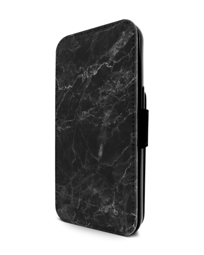 Midnight Marble Wallet Phone Case Apple iPhone 13 Pro
