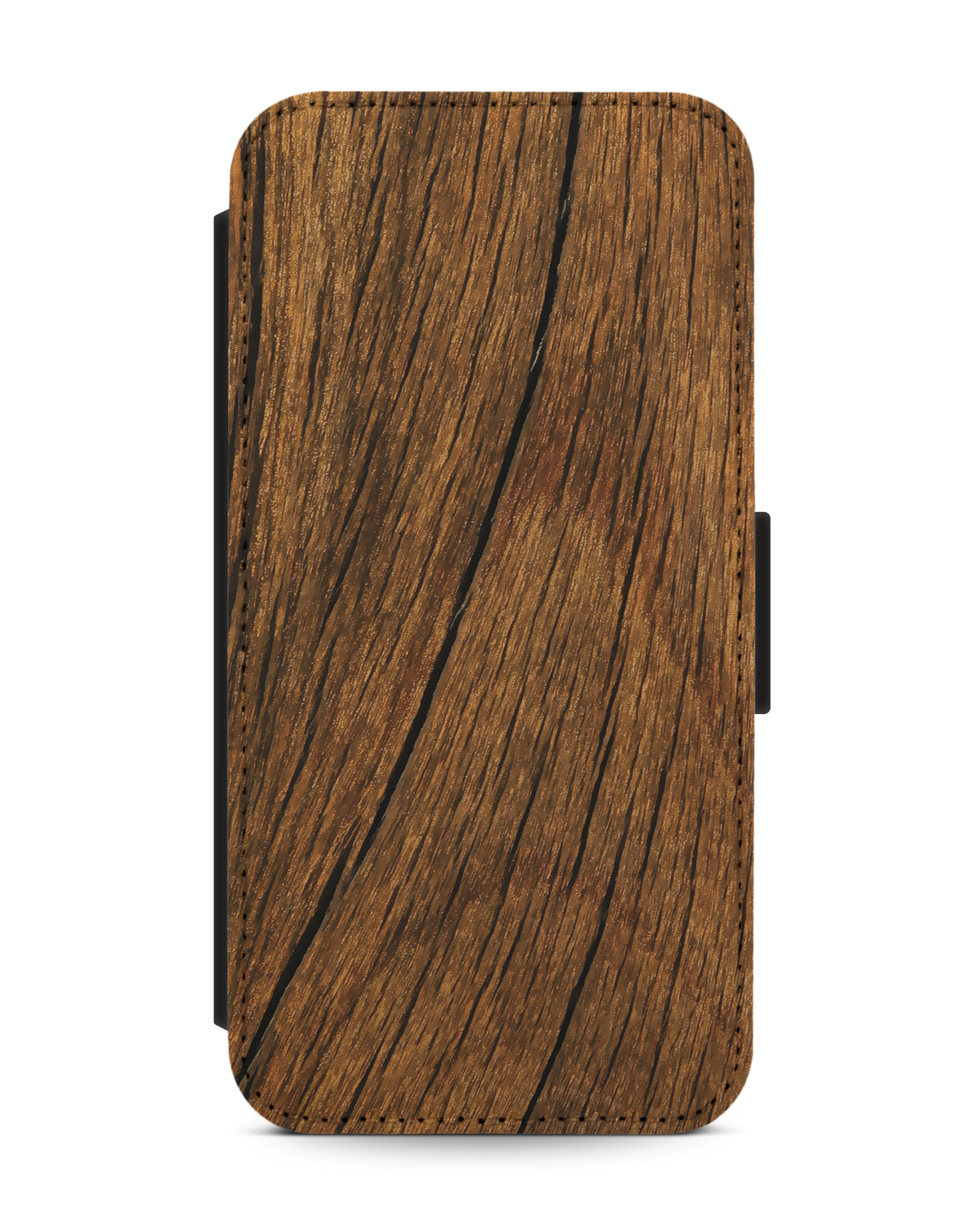 Wood Wallet Phone Case Apple iPhone 13 Pro: Front View
