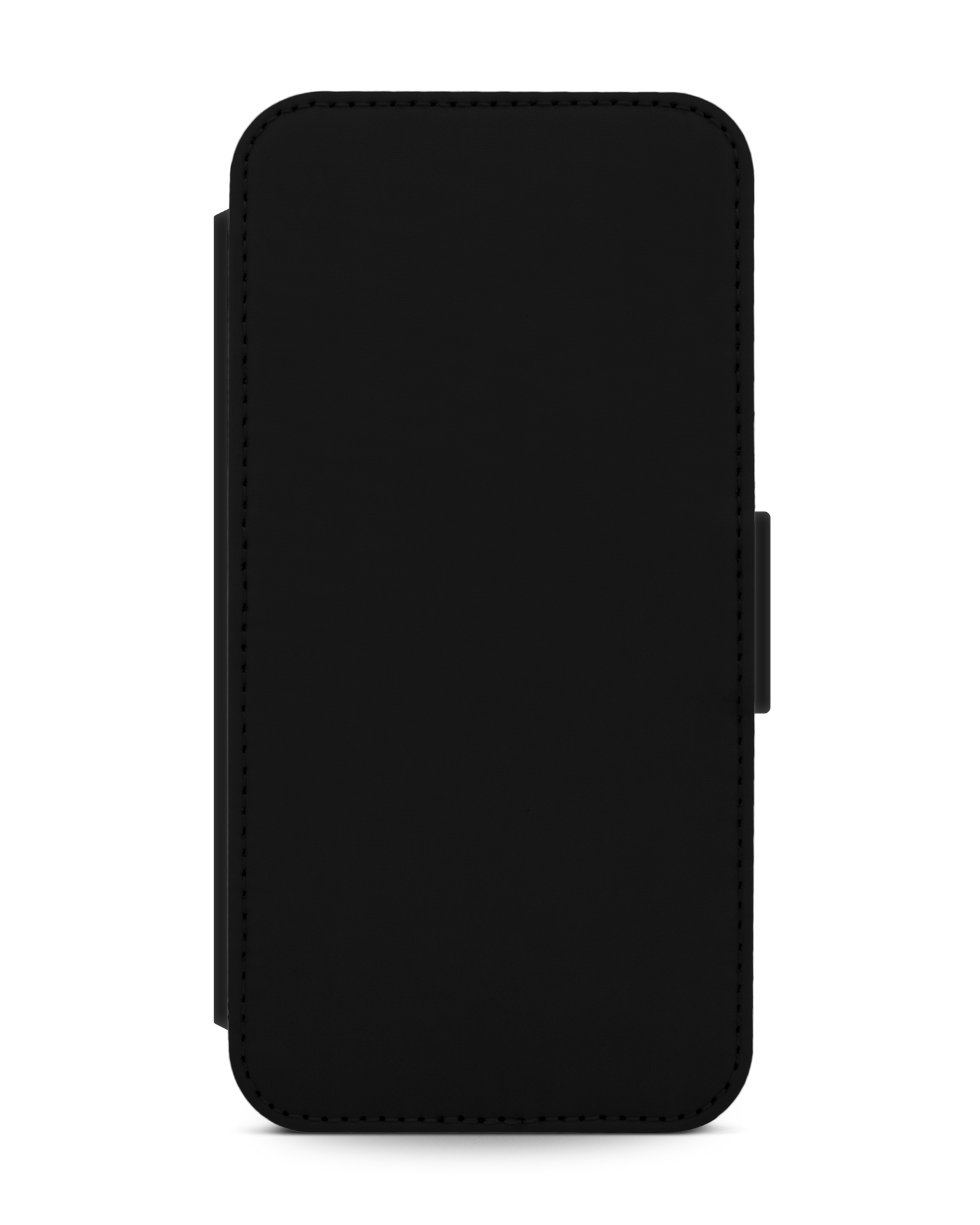 BLACK Wallet Phone Case Apple iPhone 13 Pro: Front View