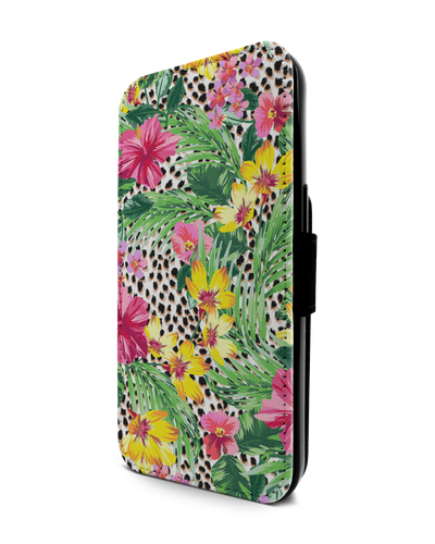 Tropical Cheetah Wallet Phone Case Apple iPhone 13 Pro