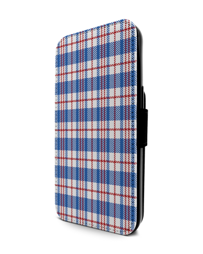 Plaid Market Bag Wallet Phone Case Apple iPhone 13 Pro