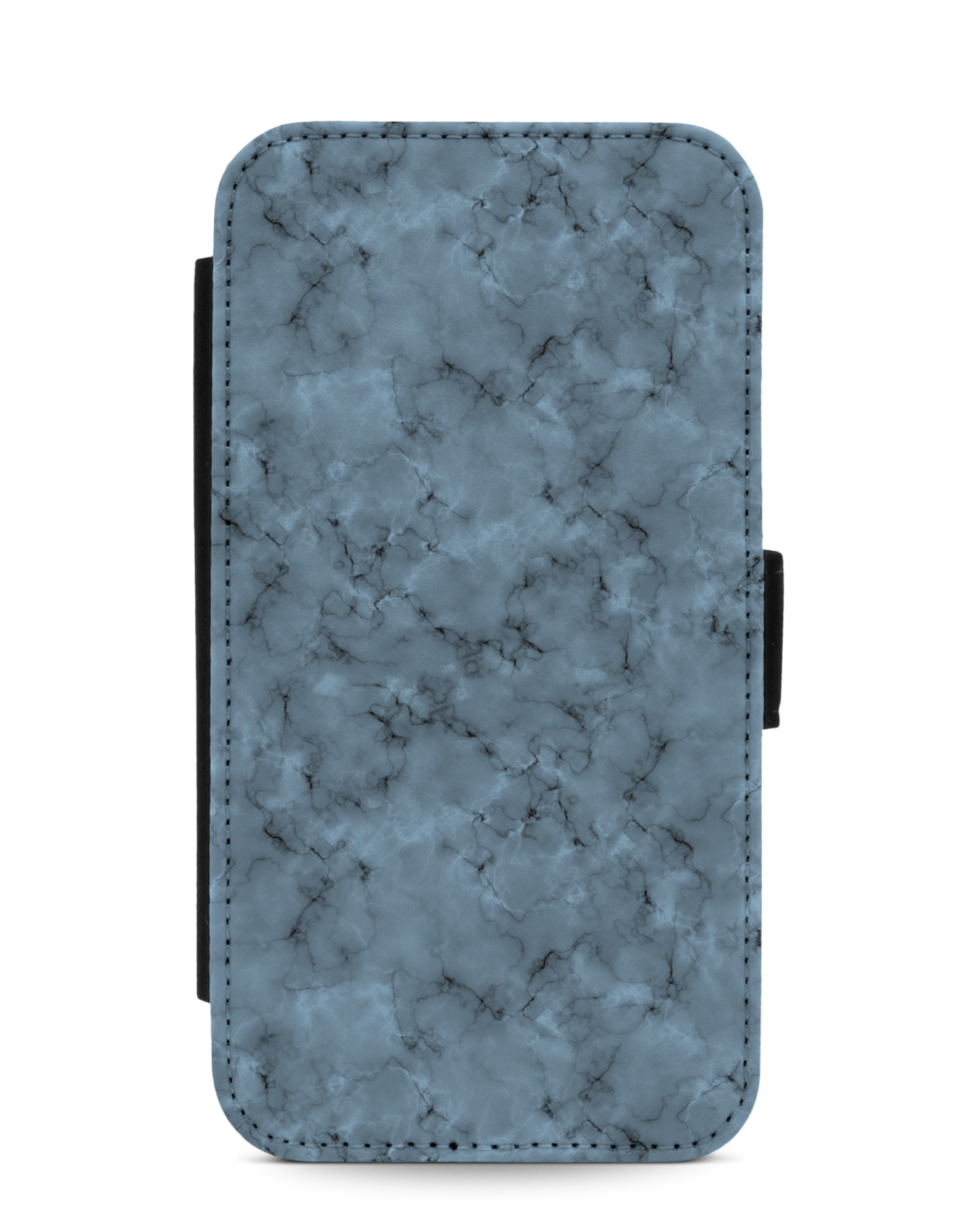 Blue Marble Wallet Phone Case Apple iPhone 11: Front View