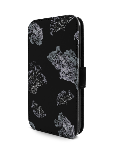 Silver Petals Wallet Phone Case Apple iPhone 11