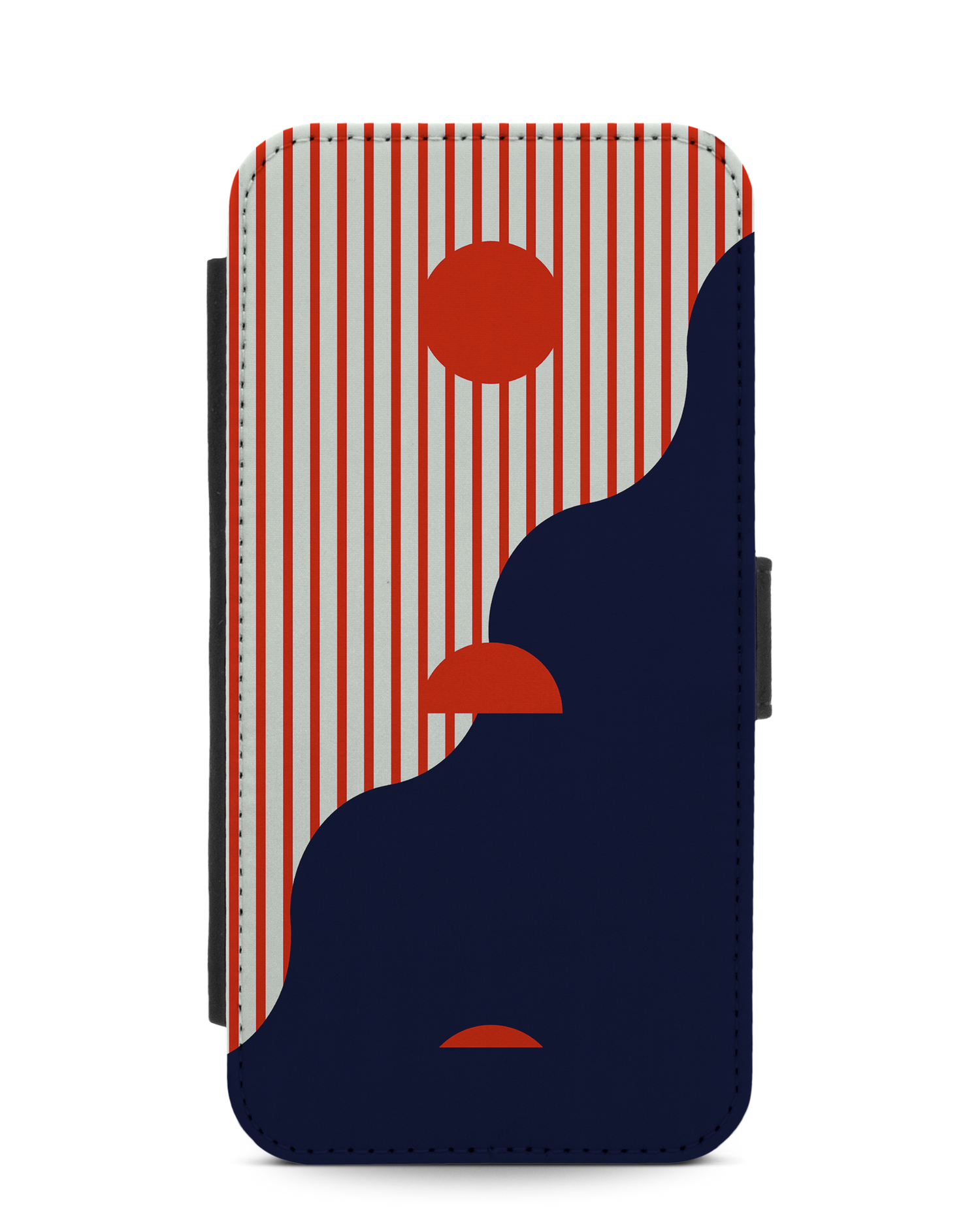 Metric Sunset Wallet Phone Case Apple iPhone 12 Pro Max: Front View